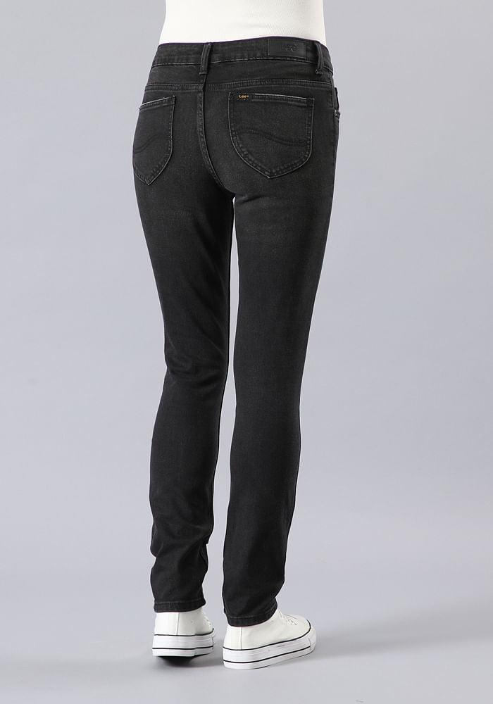 Jeans Mujer Elly Slim Fit Black Wash