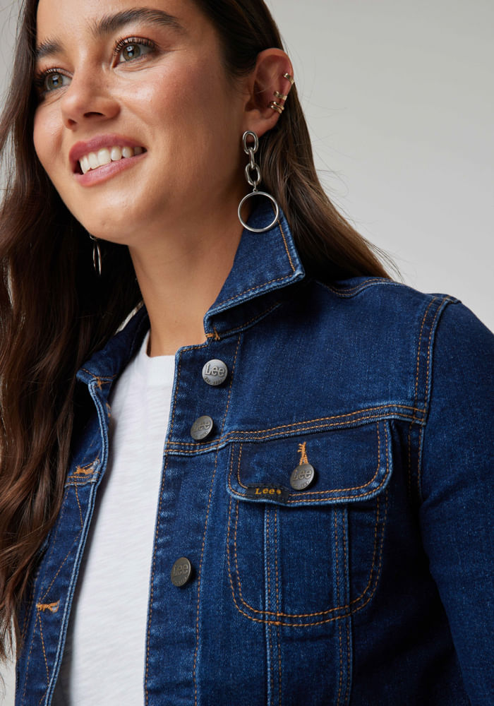Chaqueta Mujer Slim Rider Stone