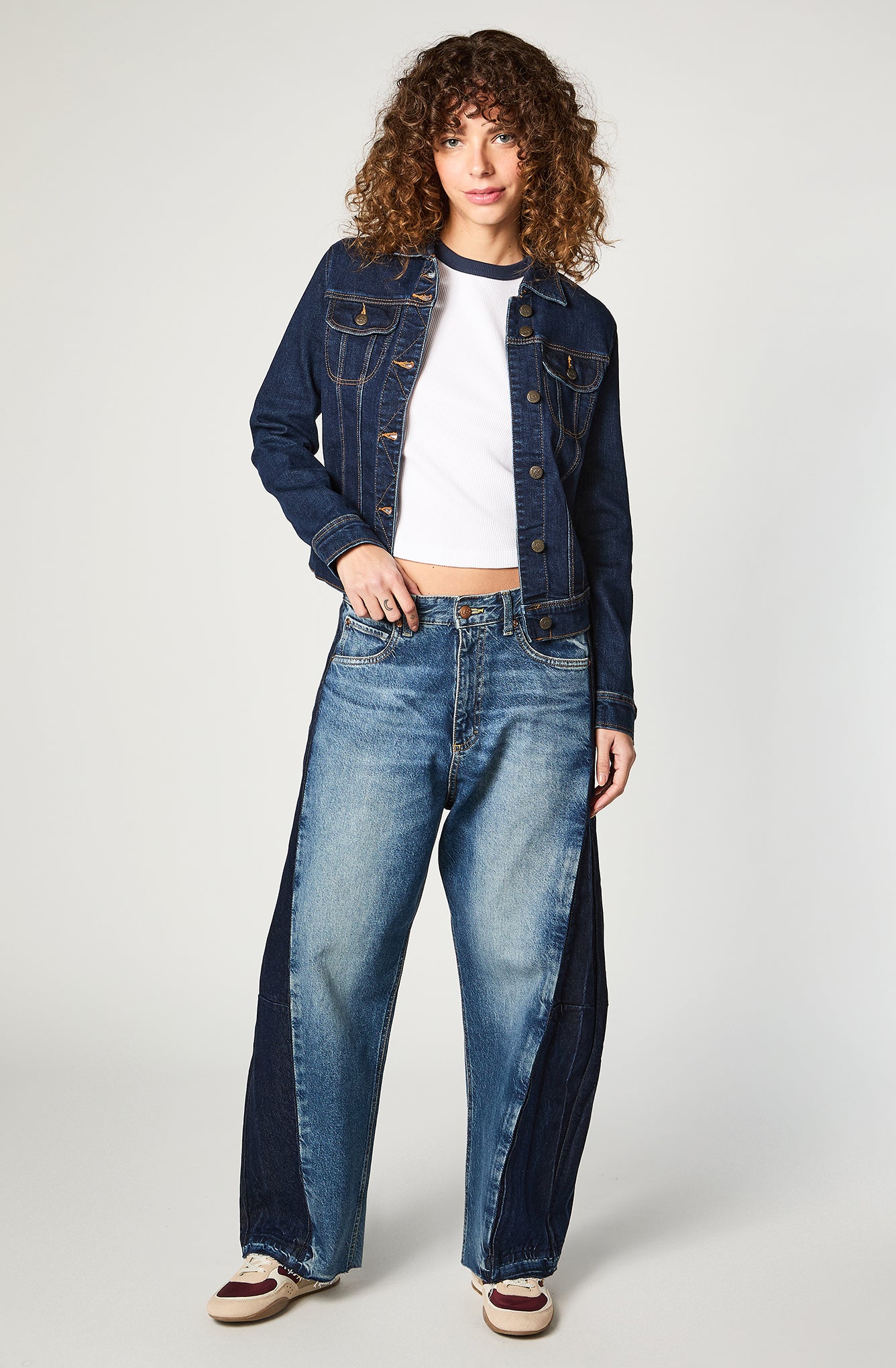 Chaqueta Mujer Slim Rider Stone