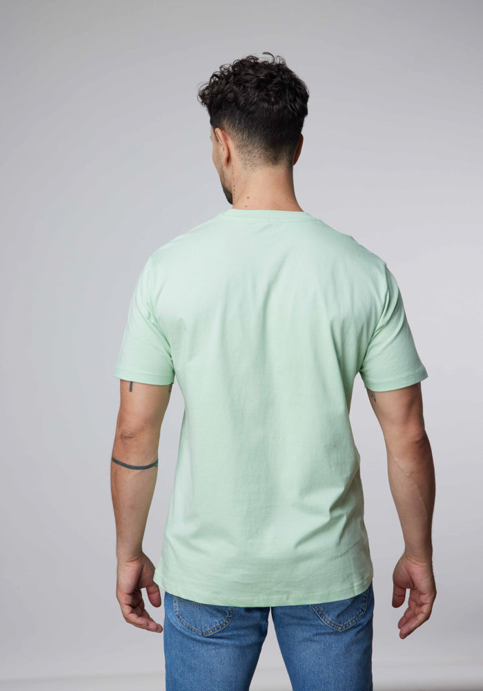 Polera Hombre Wobbly Logo Tee Granite Green