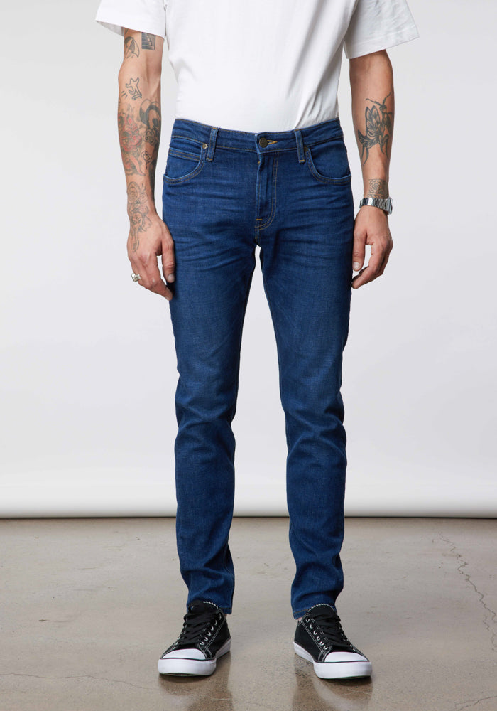 Jeans Hombre Malone Skinny Fit Dark Martha