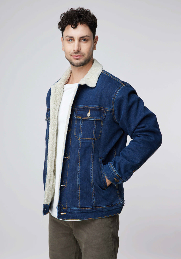 Chaqueta Hombre Sherpa Jacket Mid Dark – Lee Jeans