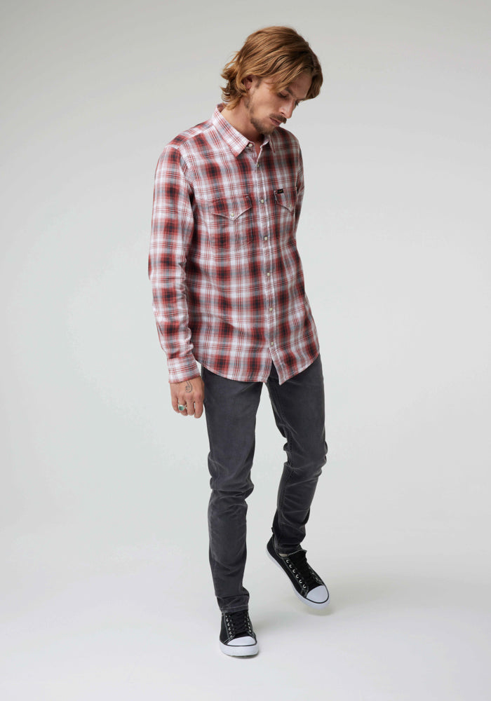 Jeans Hombre Malone Skinny Fit Worn In Grey