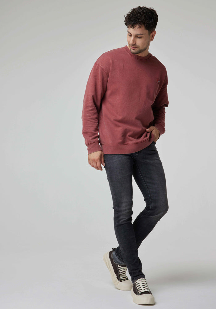 Jeans Hombre Malone Skinny Fit Black Cross