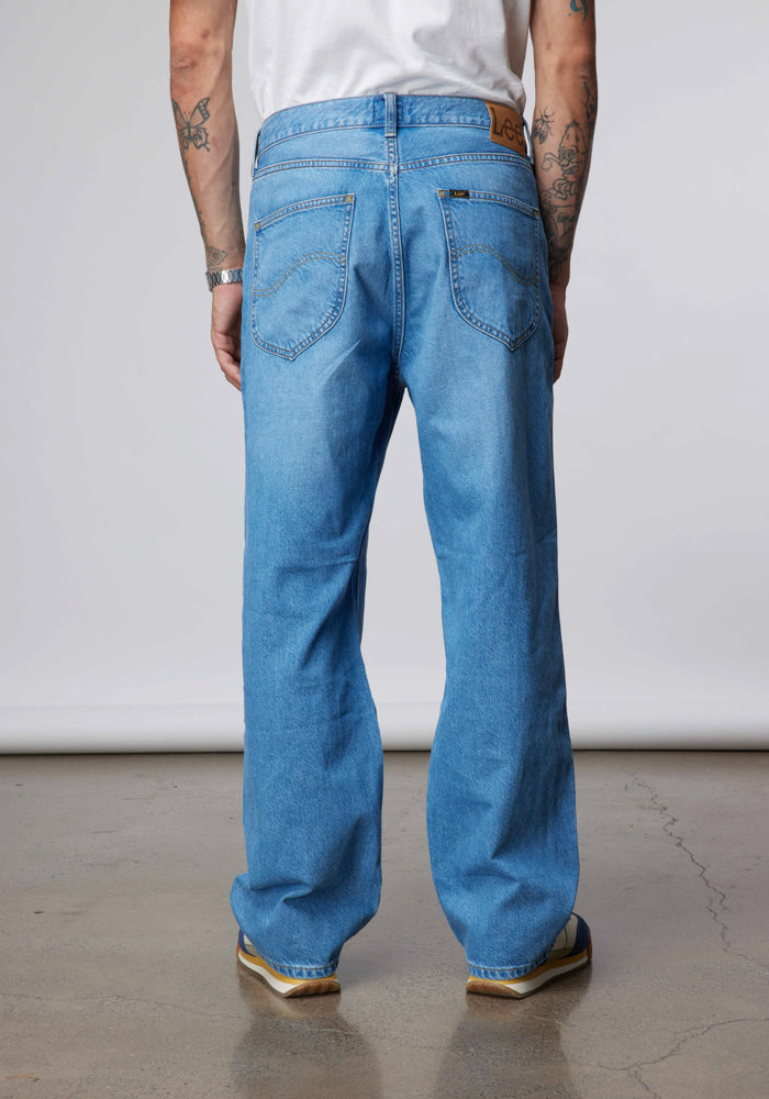 Jeans Hombre Asher Loose Straight Fit Light Worn Bolton
