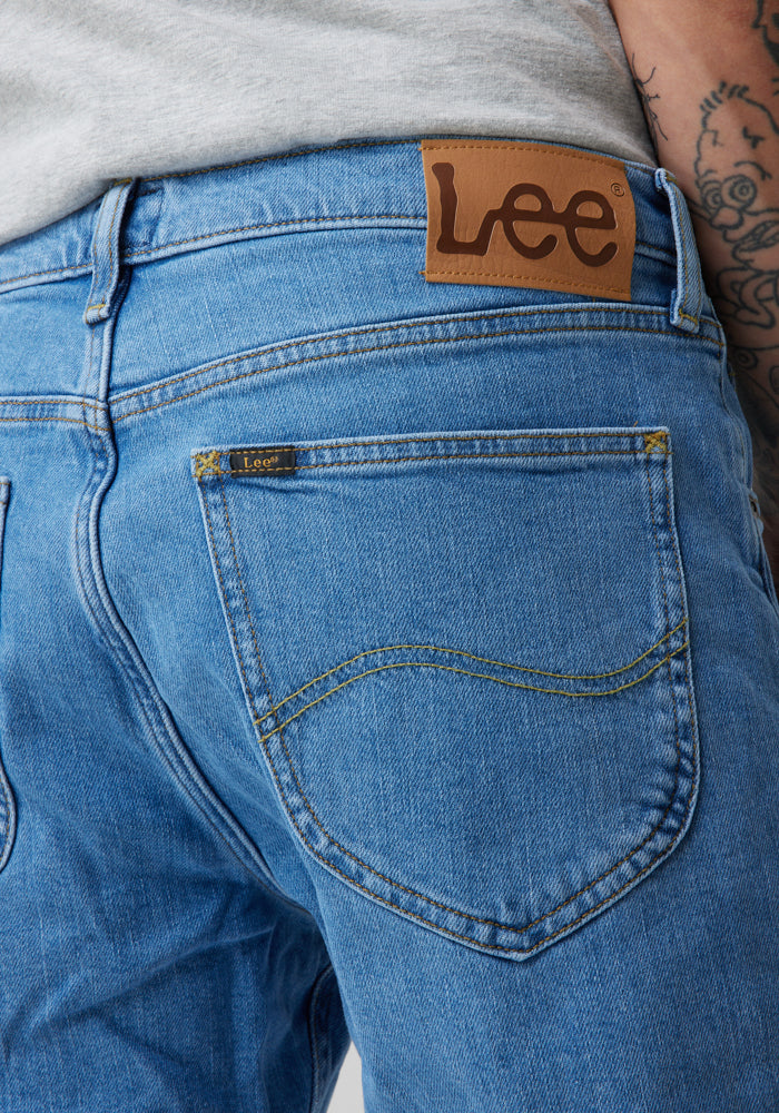 Jeans Hombre Austin Regular Tapered Fit Light Stone