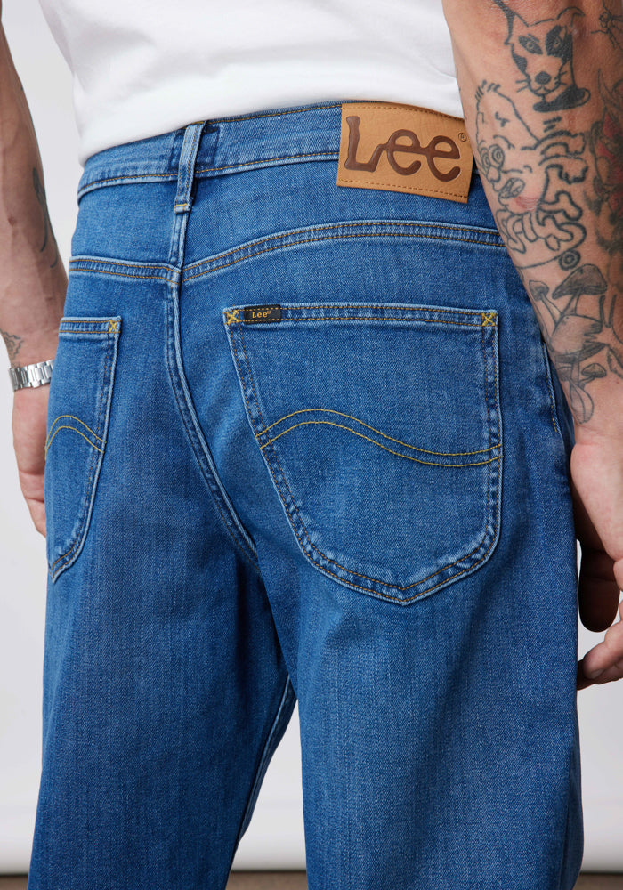 Jeans Hombre Brooklyn Classic Straight Fit Dark Nelson