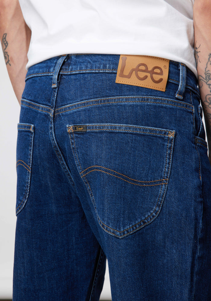 Jeans Hombre Brooklyn Classic Straight Fit Dark Stonewash