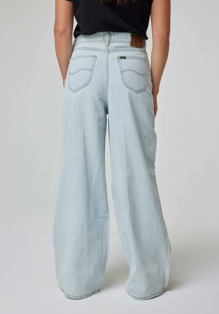 Jeans Mujer Tiro Alto Drew Relaxed Fit Destructed Off Flights