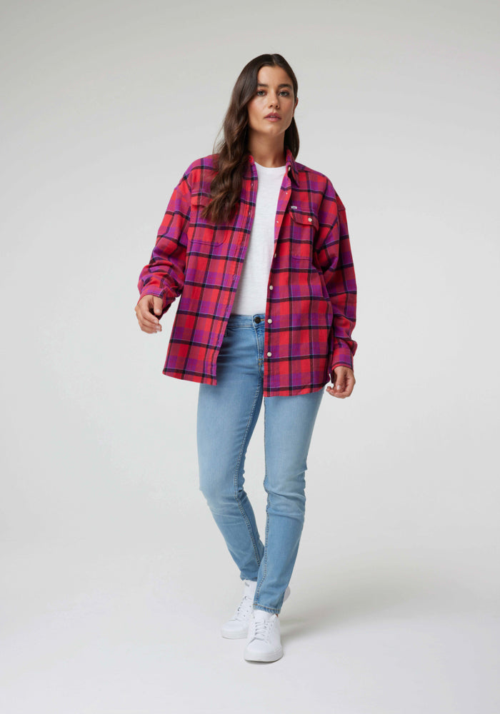 Camisa Mujer Frontier Scarlet