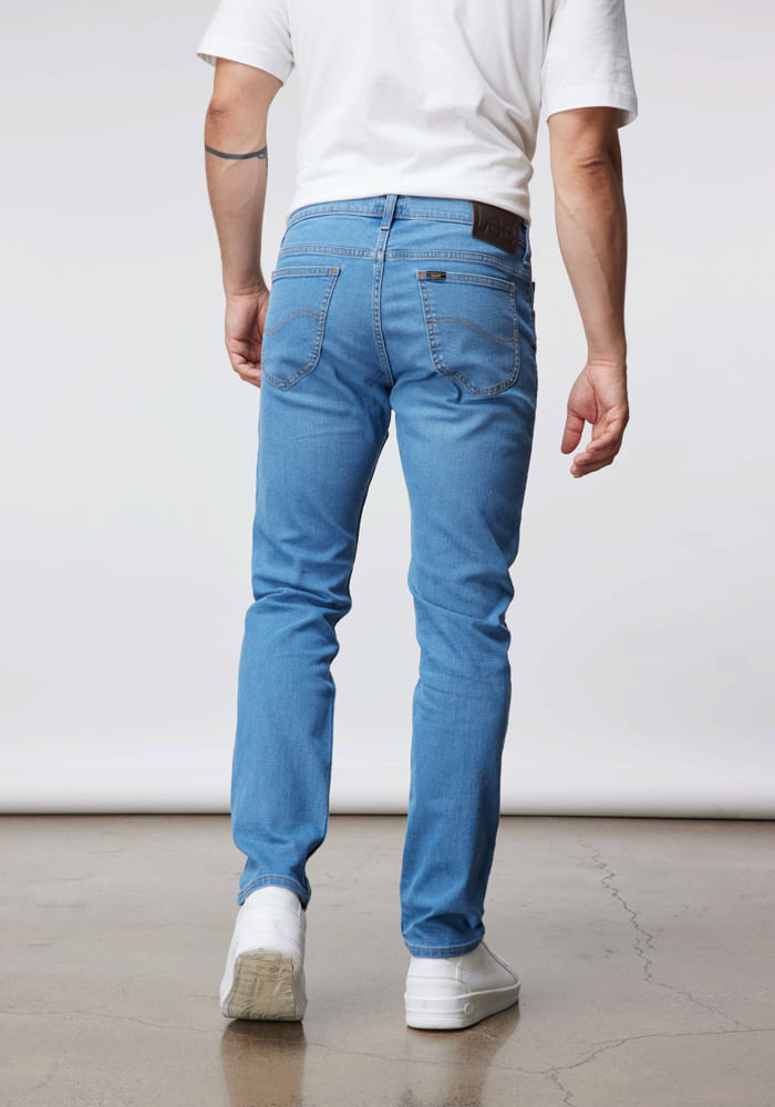 Jeans Hombre Rider Slim Fit Light Worn