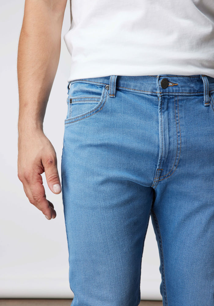 Jeans Hombre Rider Slim Fit Light Worn