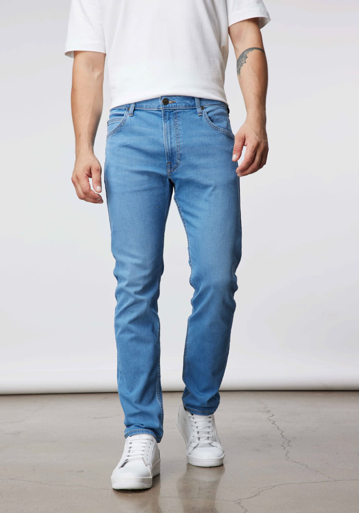 Jeans Hombre Rider Slim Fit Light Worn