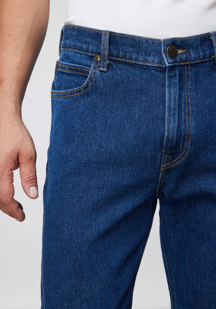 Jeans Hombre West Relaxed Straight Fit Vintage Jamie