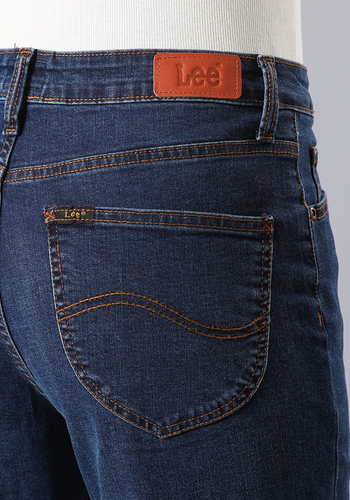 Jeans Mujer Carol Straight Fit Blue Vintage