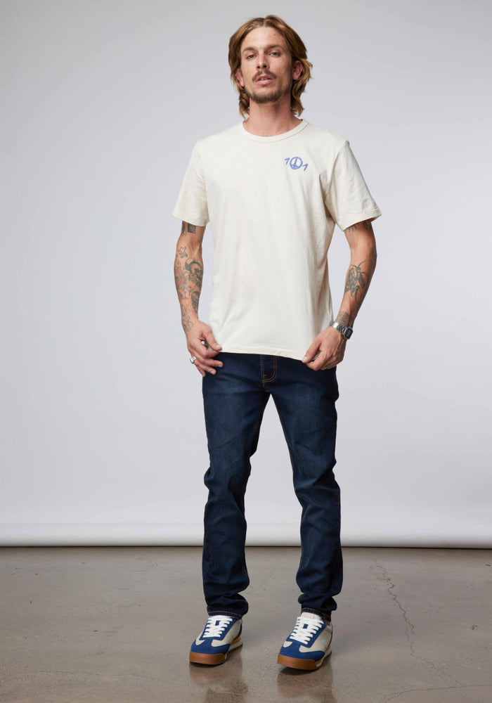 Jeans Lee Luke Slim Tapered Fit Raw Sand