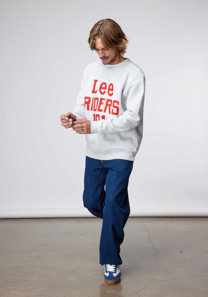 Polerón Hombre 101 Regular Sweatshirt Sharp Grey Mele