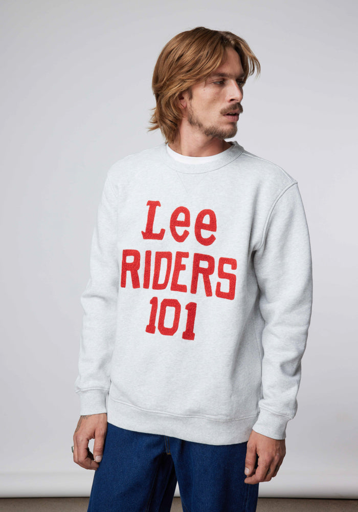 Polerón Hombre 101 Regular Sweatshirt Sharp Grey Mele