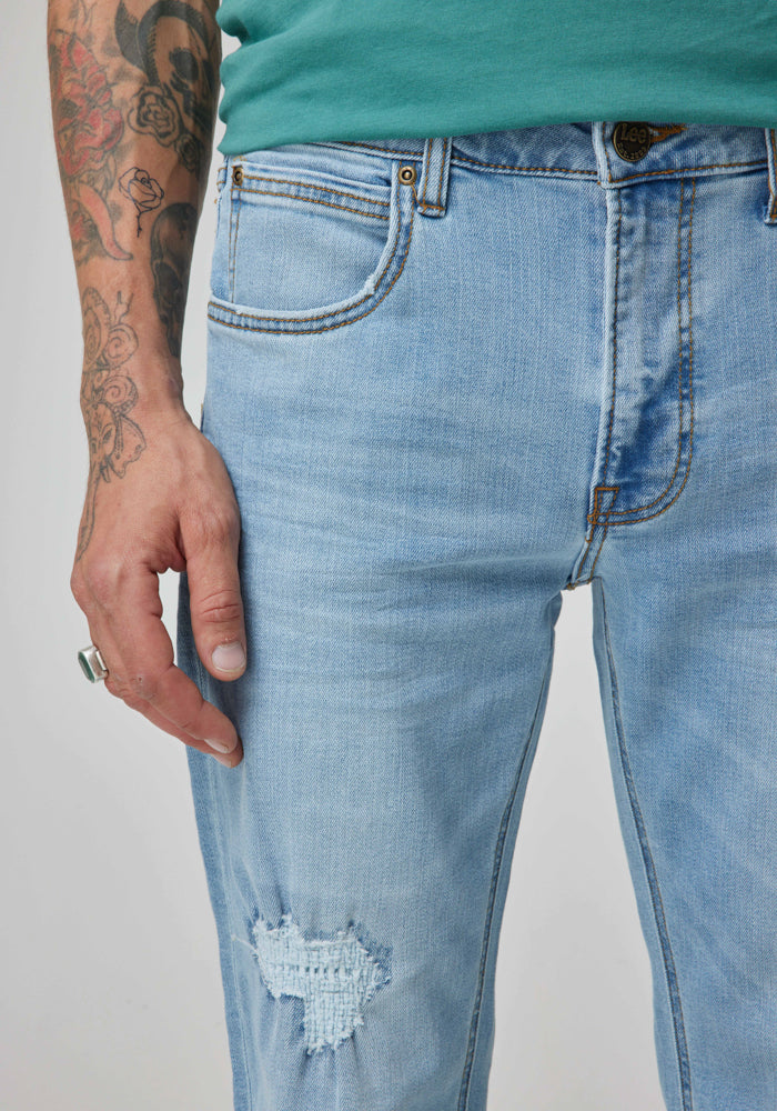 Jeans Hombre Daren Regular Straight Fit Powder