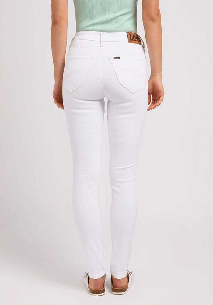 Jeans Mujer Skinny Bright White