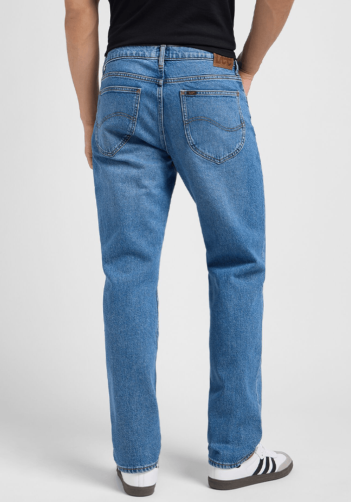 Jeans West Relaxed Straight Fit Into The Blue Worn