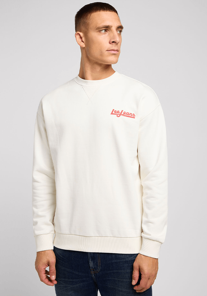 Polerón Graphic Sweatshirt Ecru