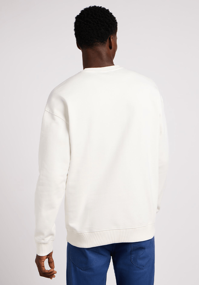 Polerón Varsity Crew Ecru