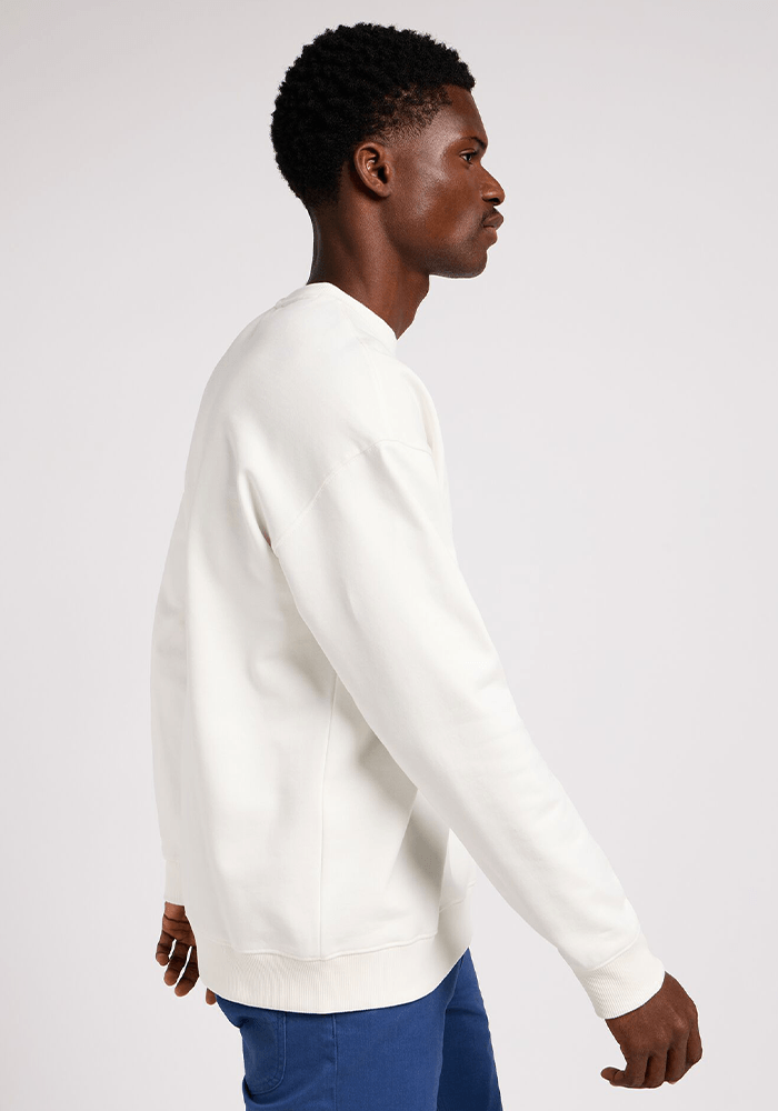 Polerón Varsity Crew Ecru