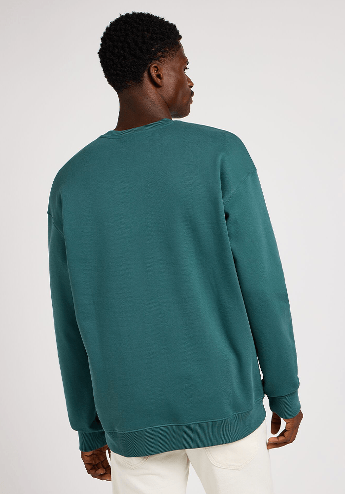 Polerón Varsity Crew Evergreen