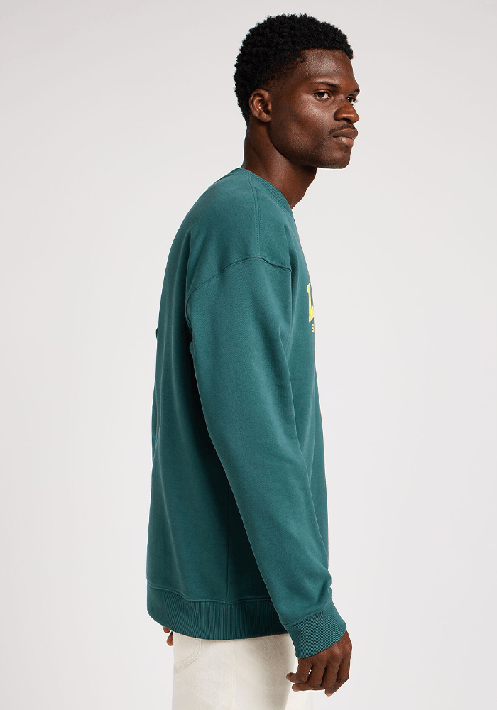 Polerón Varsity Crew Evergreen