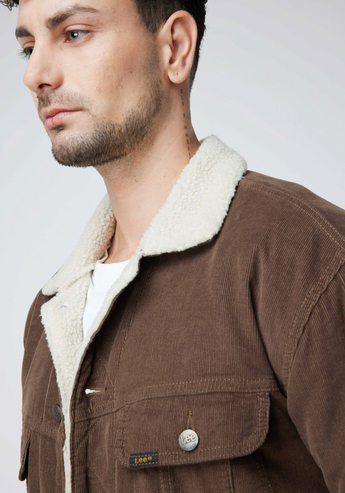 Chaqueta Hombre Relaxed Cotelé Jacket Brown