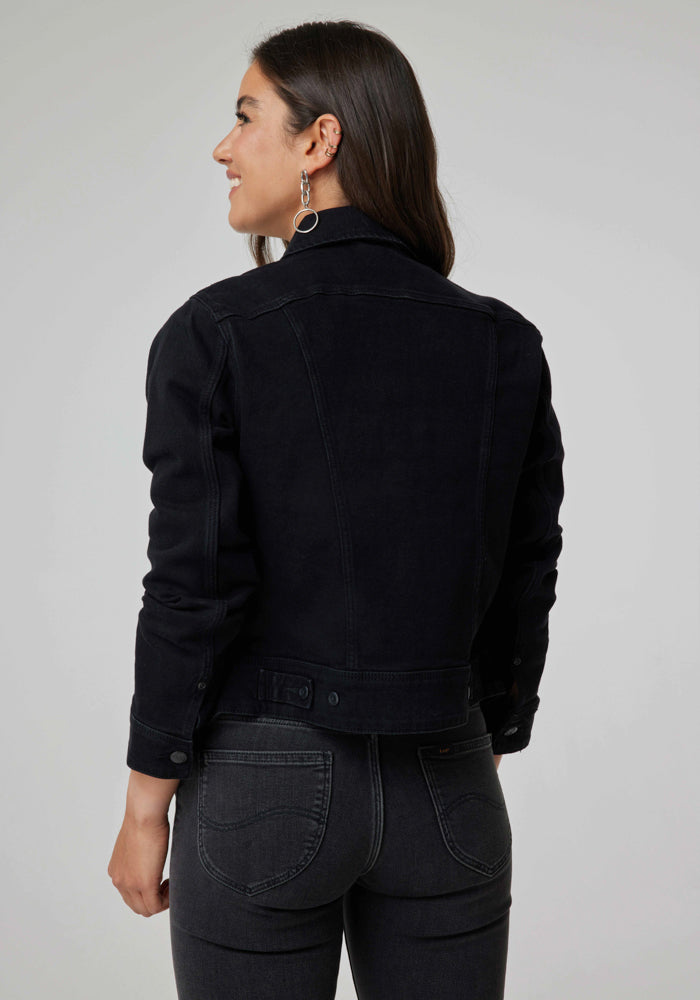 Chaqueta Mujer Rider Jacket Denim Black