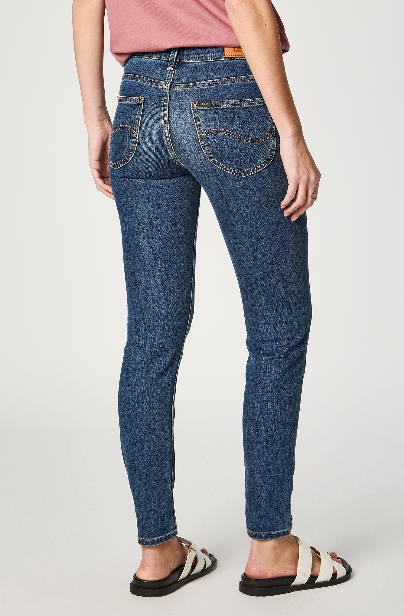 Jeans Mujer Scarlett Skinny Fit Mid Blue