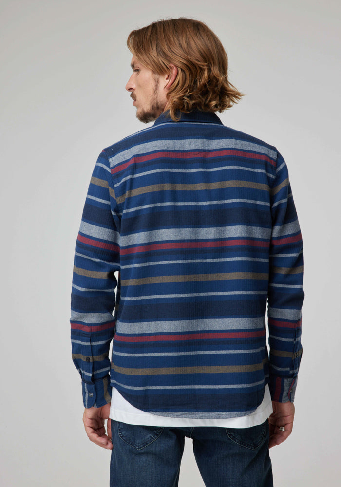 Camisa Hombre Lee Clean Mood indigo