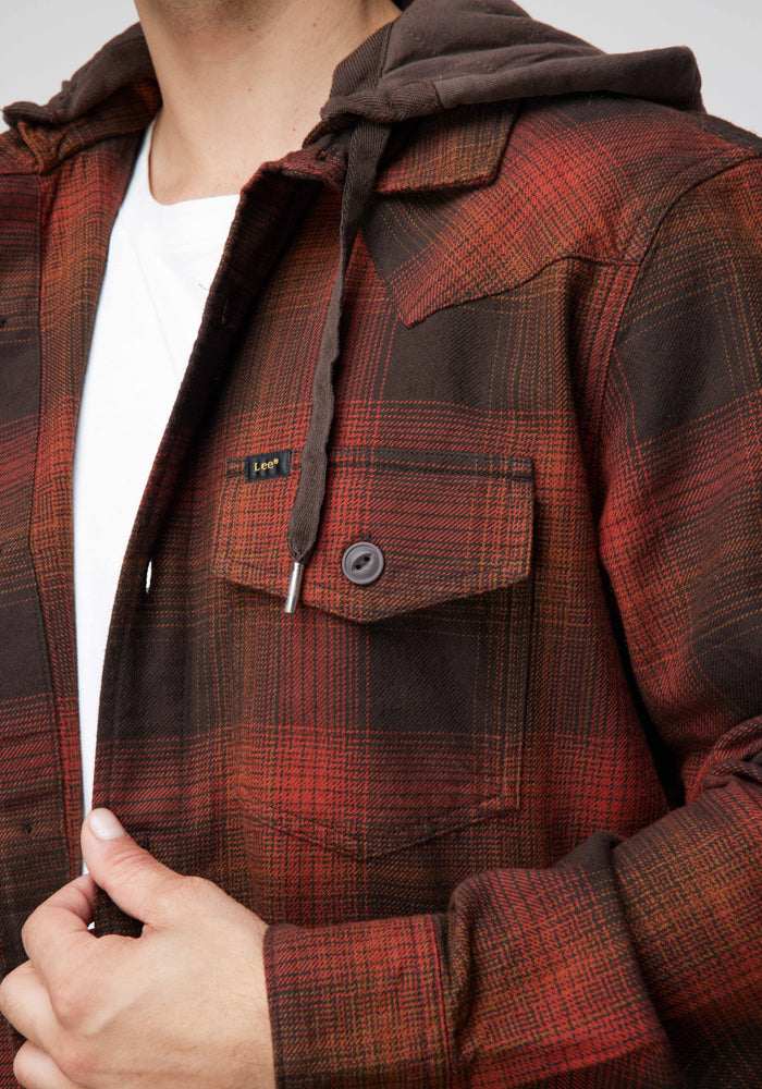 Overshirt Lee Western Espresso