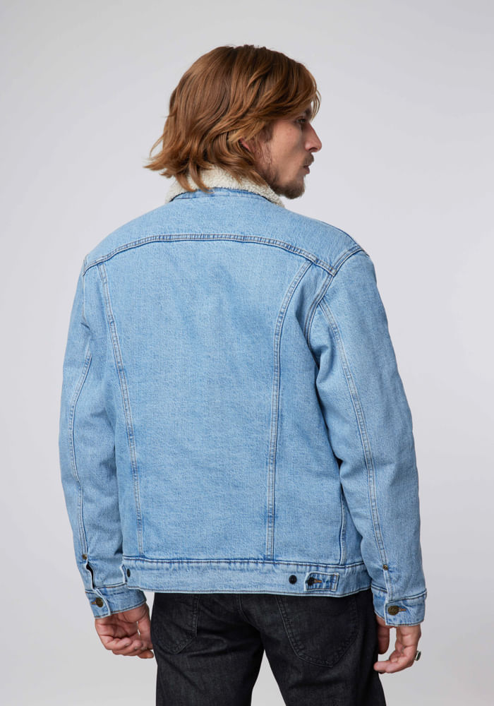 Chaqueta Hombre Denim Sherpa Fallout