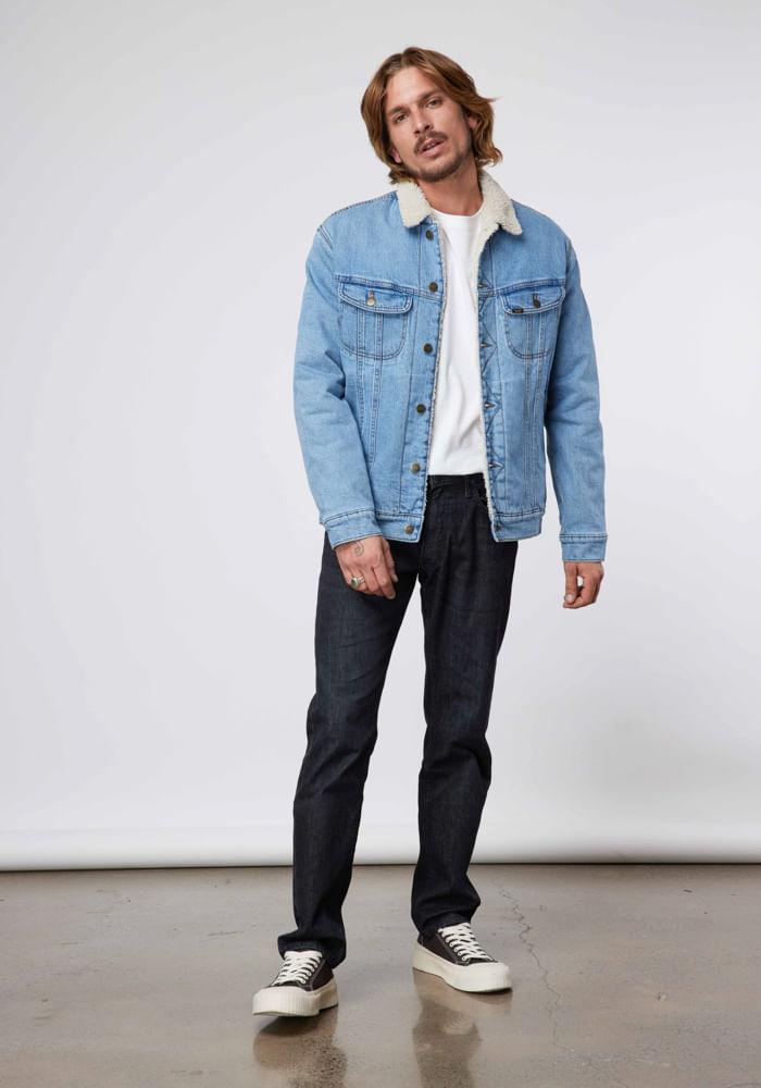 Chaqueta Hombre Denim Sherpa Fallout