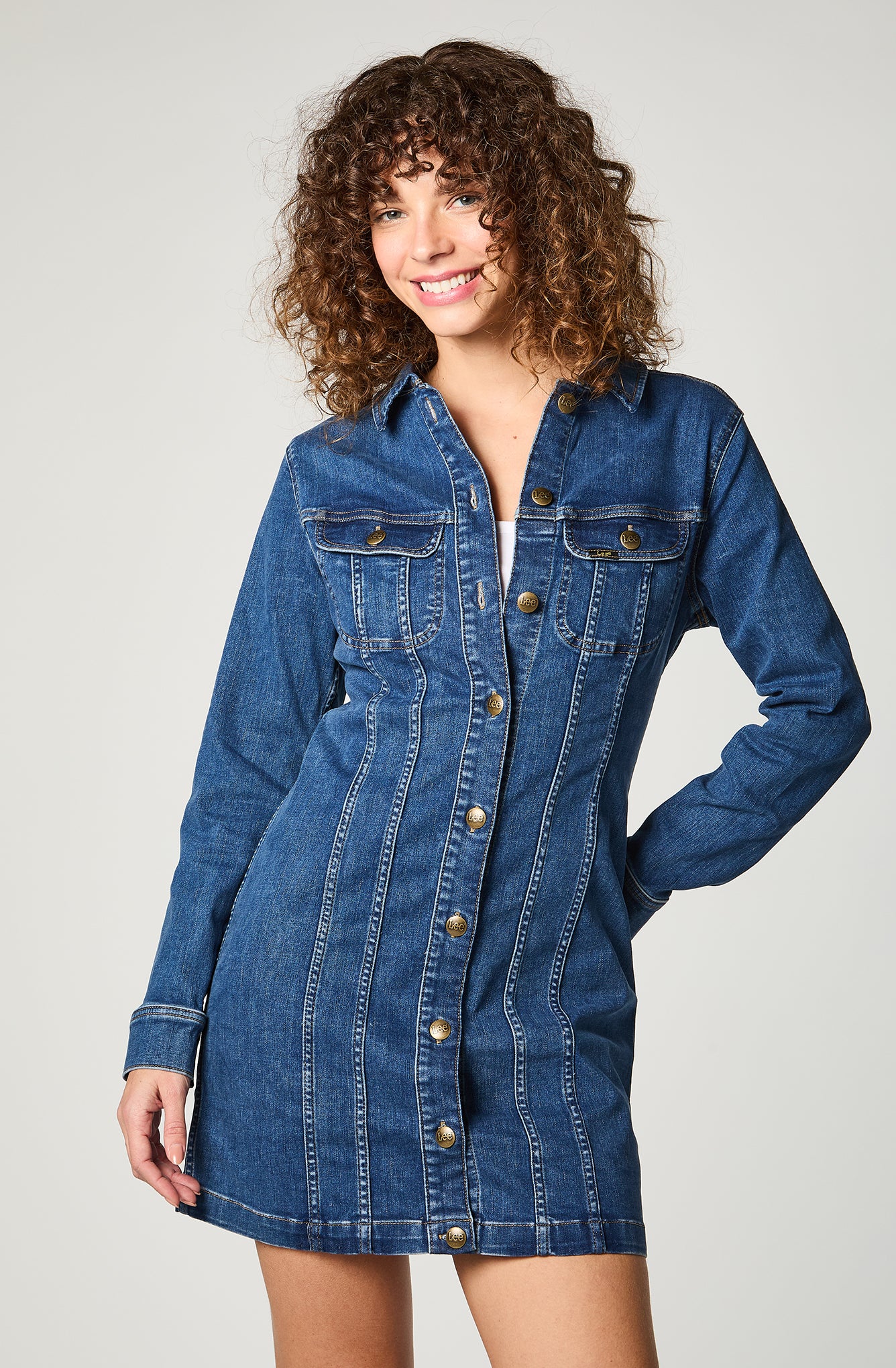 Vestido Mujer Denim Rider