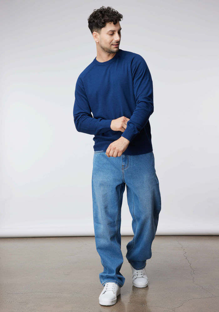 Jeans Lee Asher Loose Straight Fit Worker Mid