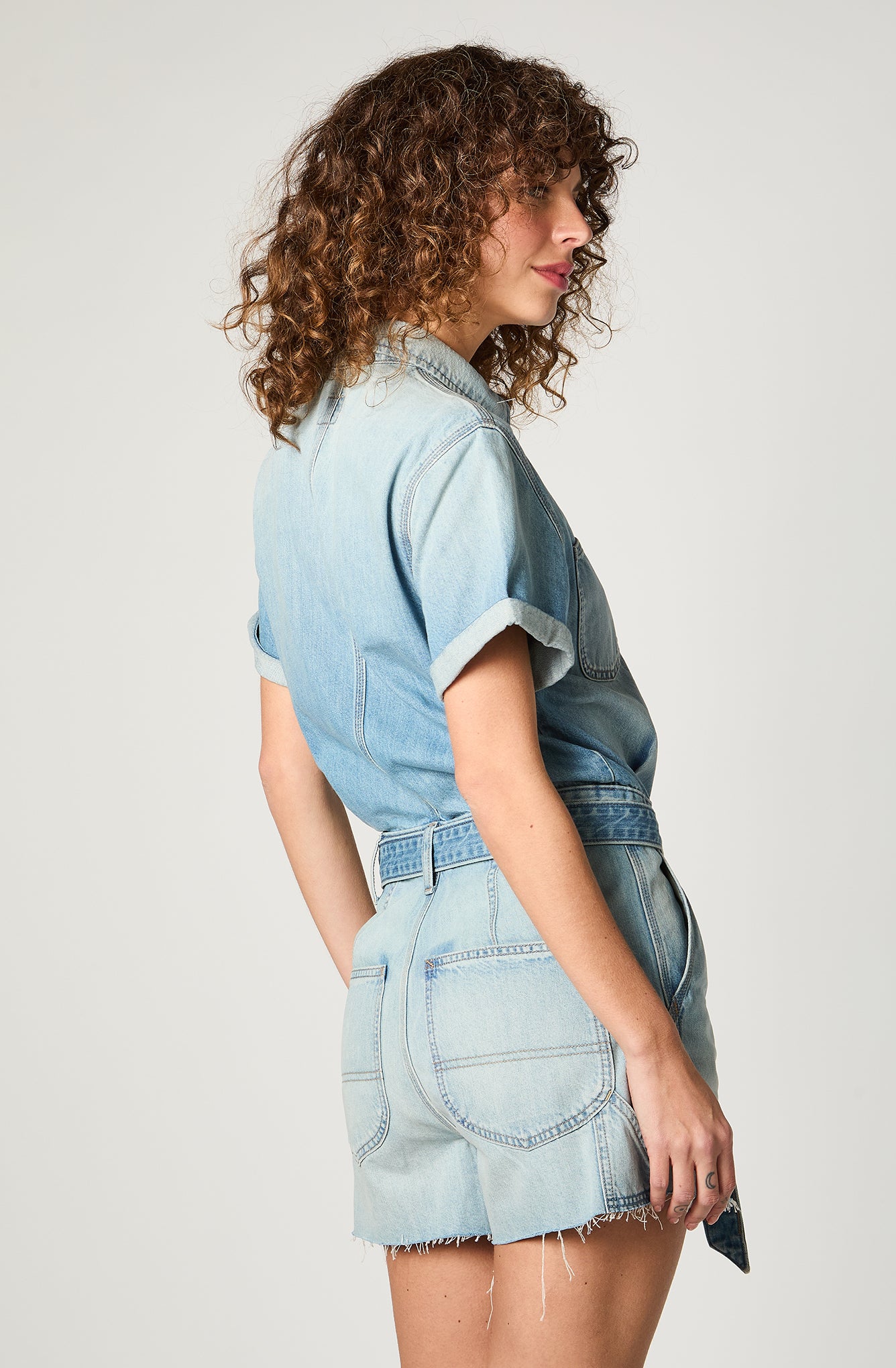 Enterito Mujer Lee Azul