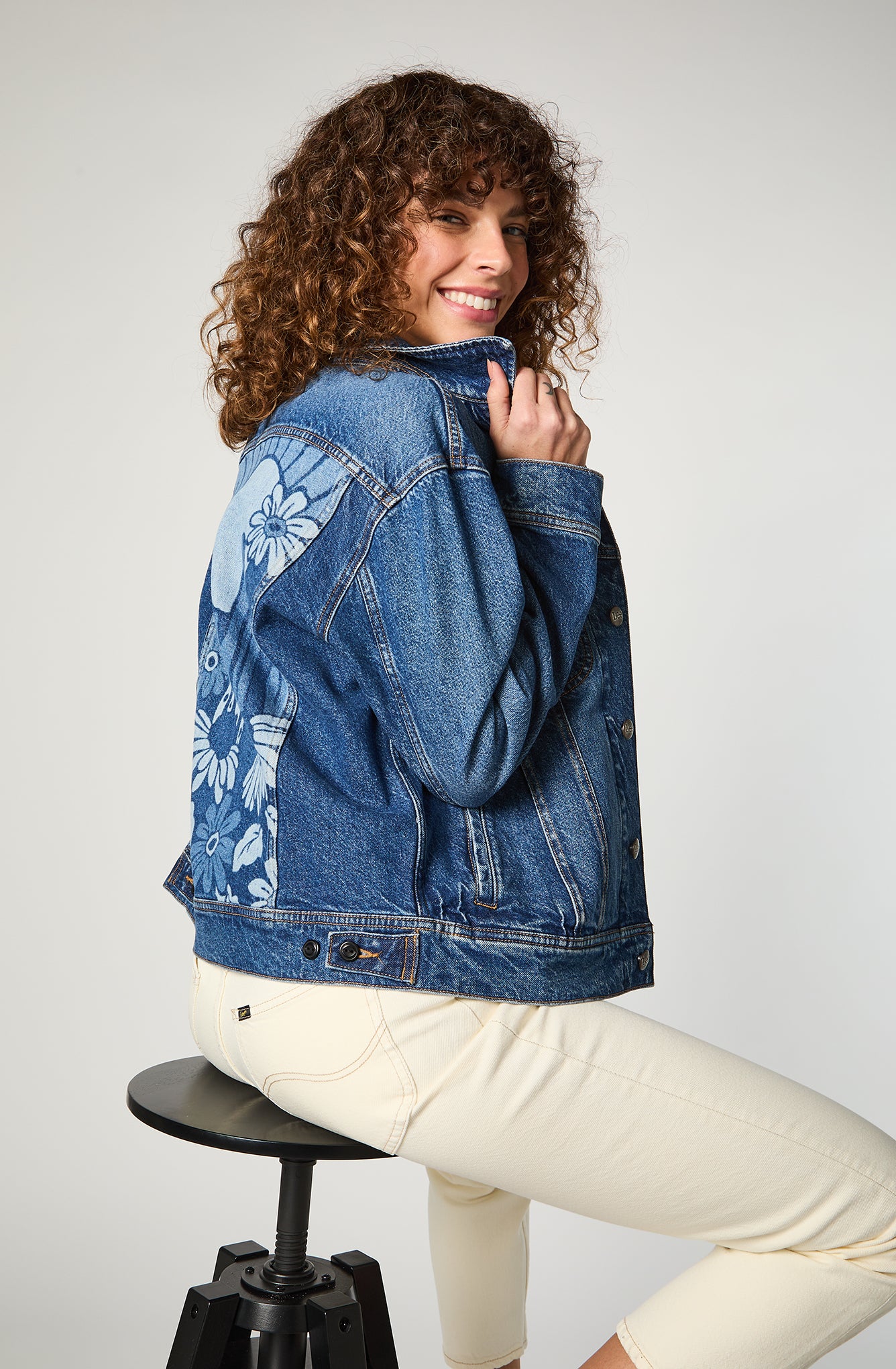 Chaqueta Mujer Loose Rider Tumbling Sky