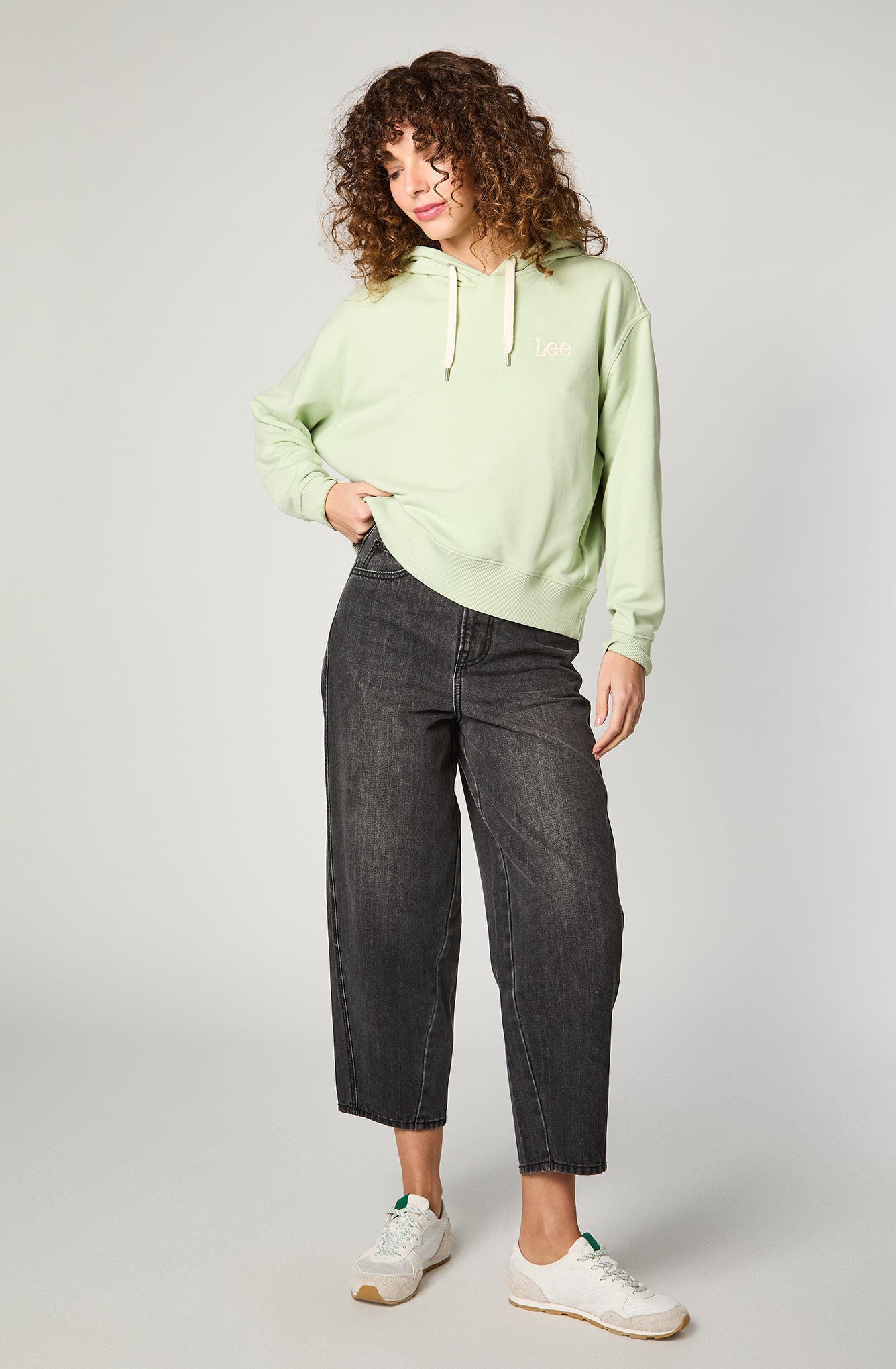 Polerón Mujer Essential Verde