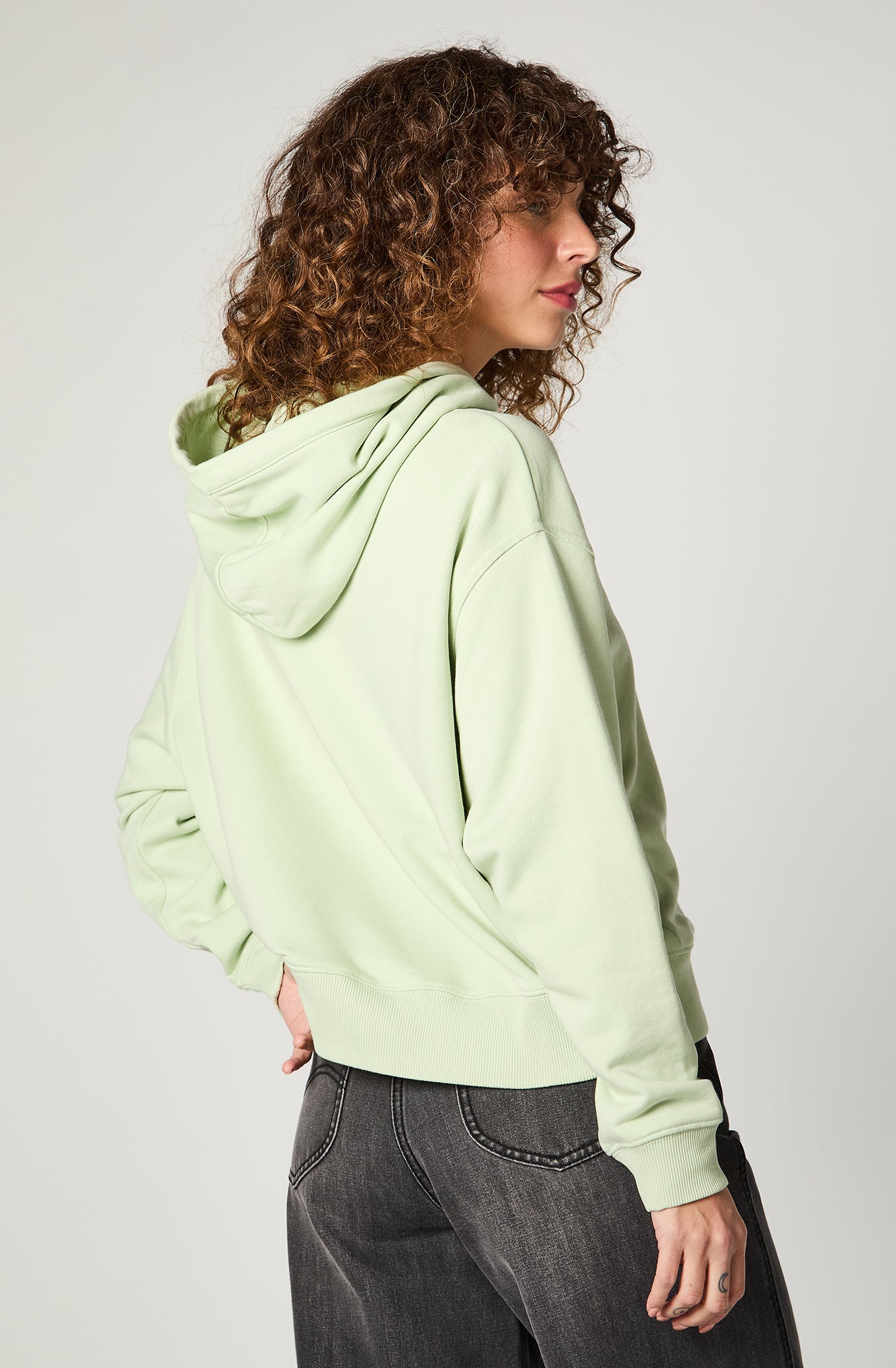 Polerón Mujer Essential Verde