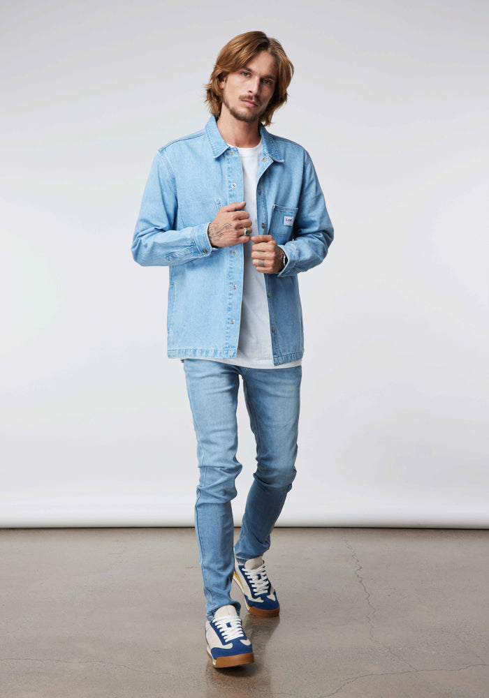 Camisa Hombre Lowoover Celeste