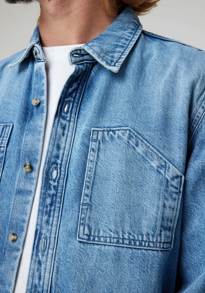 Overshirt Hombre Engineer Inky Blue