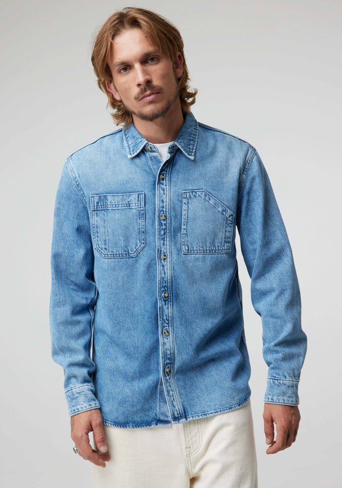 Overshirt Hombre Engineer Inky Blue