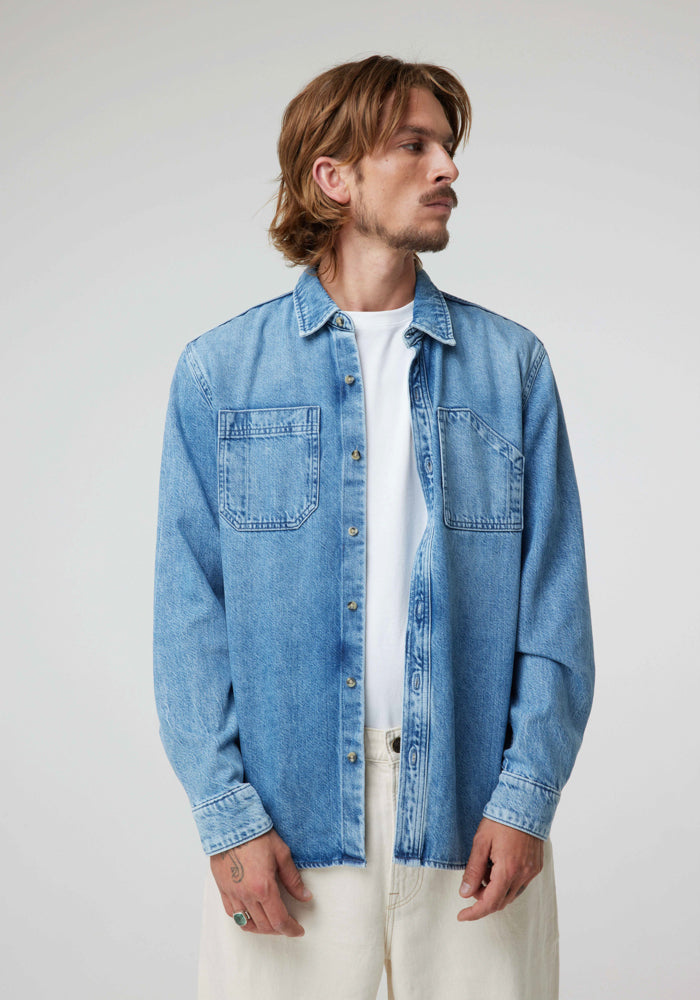 Overshirt Hombre Engineer Inky Blue