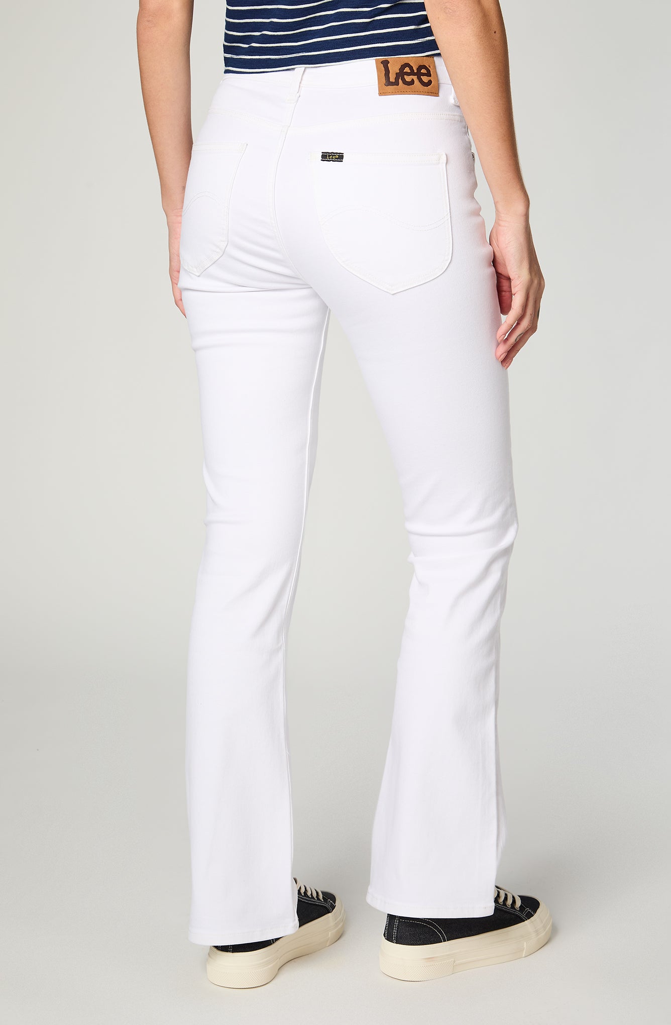 Jeans Mujer Jeans Bresboot White