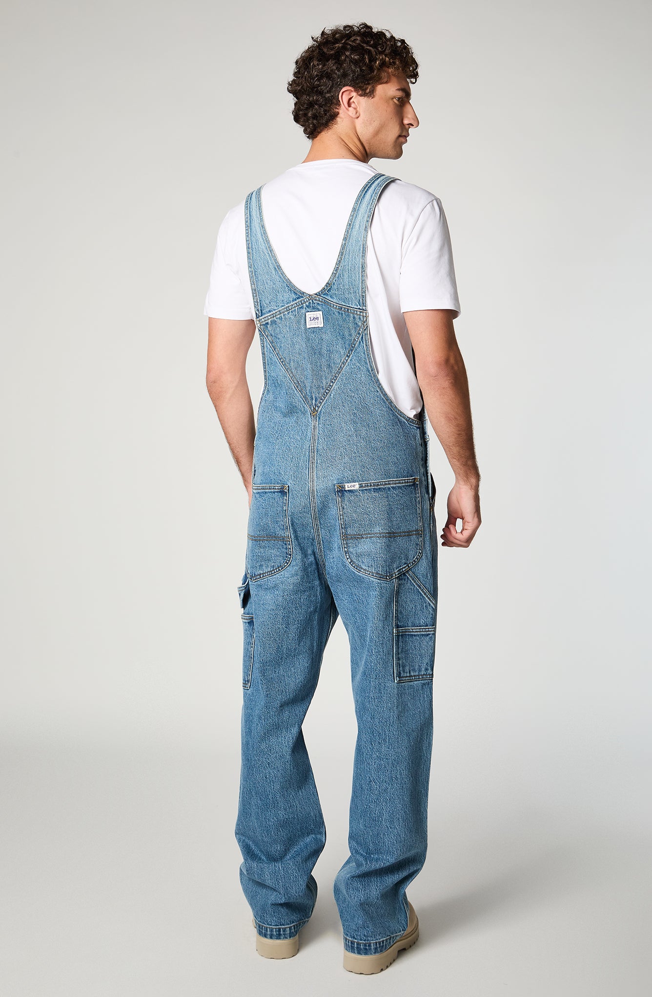 Jardinera Hombre Vera Bib Celeste