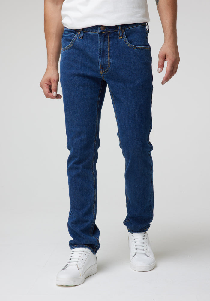 Jeans Lee Luke Slim Tapered Fit Deep Blue